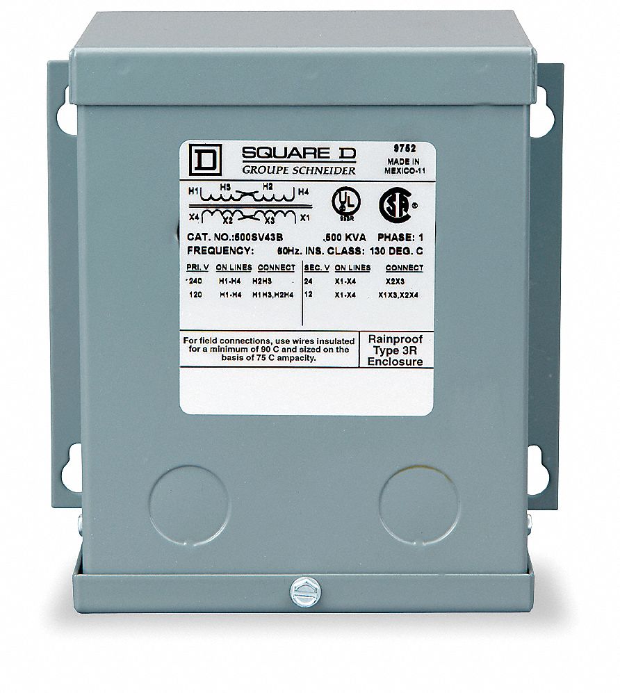 Transformer 120/240VAC 12/24VAC 50VA