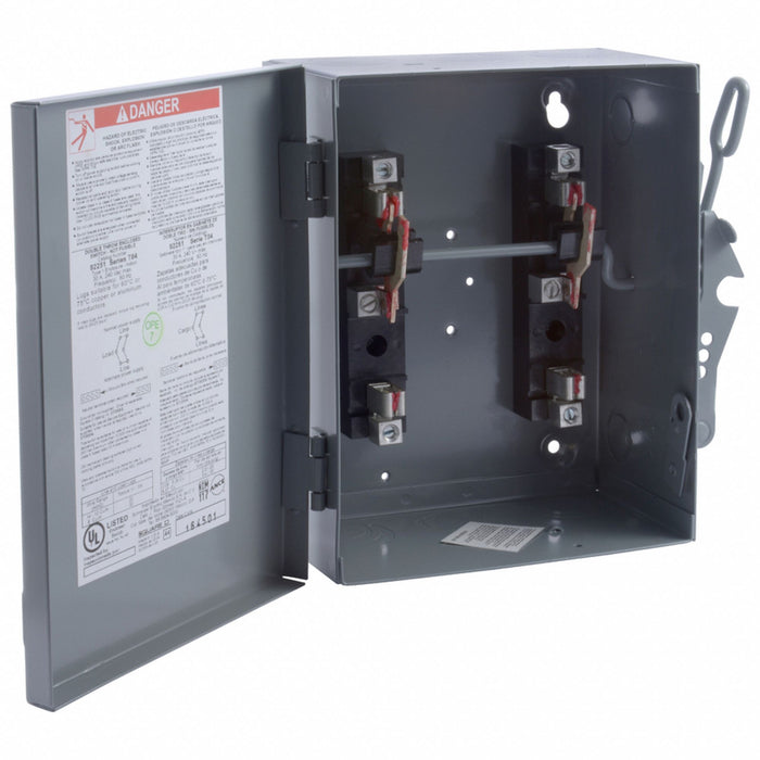 Safety Switch Non-Fusible 30 A Steel