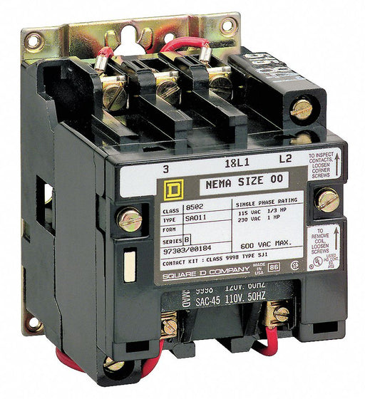 NEMAMagContactor NonReversing 120VAC