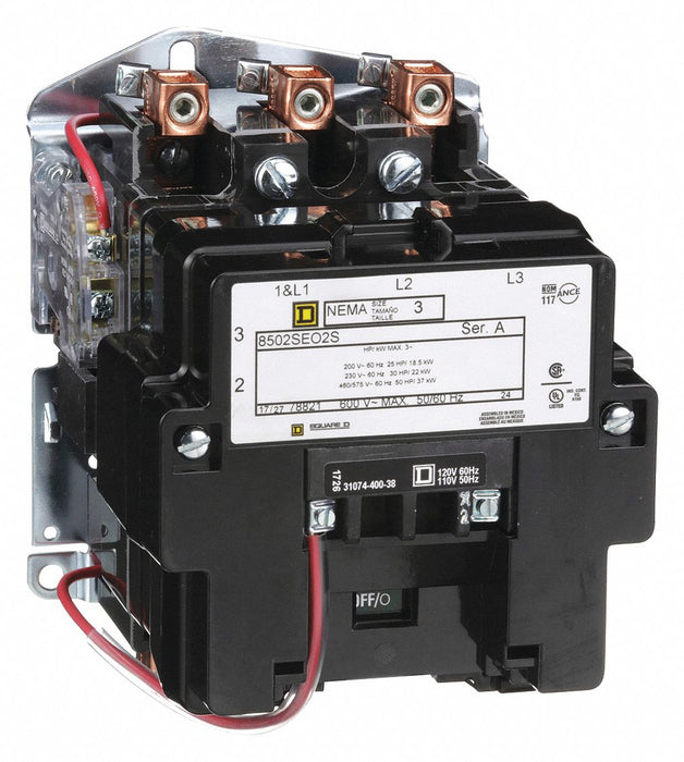 NEMAMagContactor NonReversing 120VAC