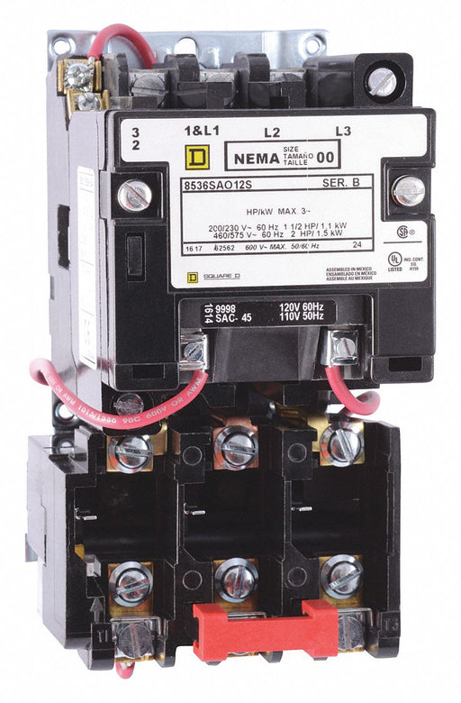 Magnetic Motor Starter Thermal 480V AC