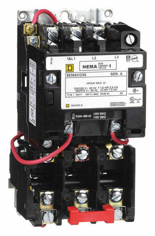 MagneticMotorStarter Thermal 110/120VAC
