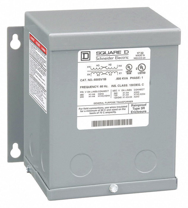 Transformer 500VA 240VAC 480VAC