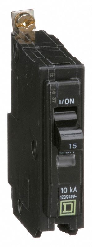 Circuit Breaker 15A Bolt On 120/240V 1P