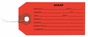 Tag Red Paper 4-3/4inH 2-3/8inW PK1000