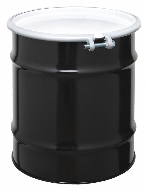 Transport Drum Steel 21.75 in H White