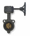 Butterfly Valve Wafer 8 In Viton Gear