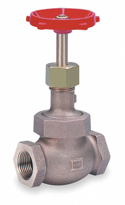 Globe Valve 3/8 Bronze FNPT 600 psi