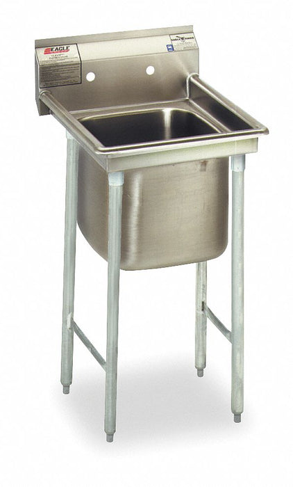Kitchen Sink 27.5 x23.25 x44 Silver
