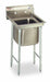 Kitchen Sink 27.5 x23.25 x44 Silver