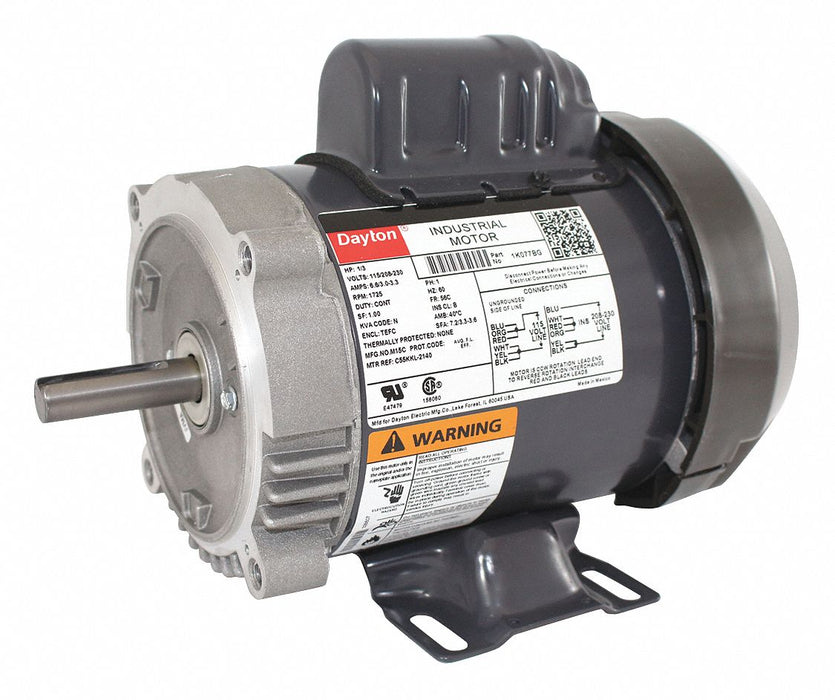GP Motor 1/3 HP 1 725 RPM 115/208-230V