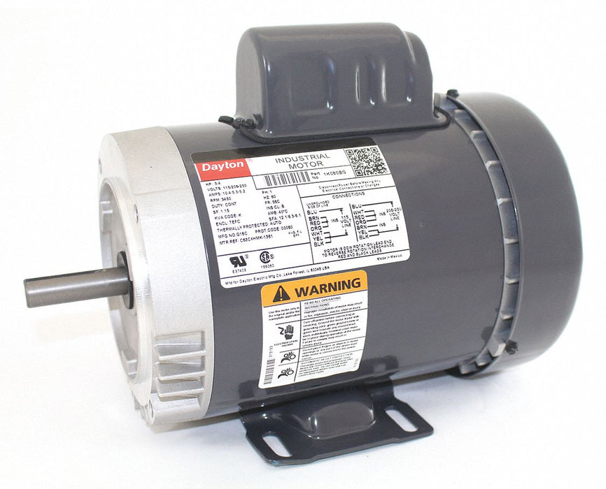 GeneralPurposeMotor 3/4hp 3450RPM 56C