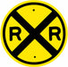 D9728 RXR Traffic Sign 12 Dia