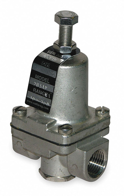 Pressure Regulator 1/2 In 10 to 125 psi
