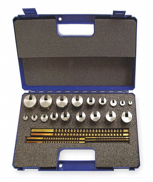 Keyway Broach Set Metric I II III