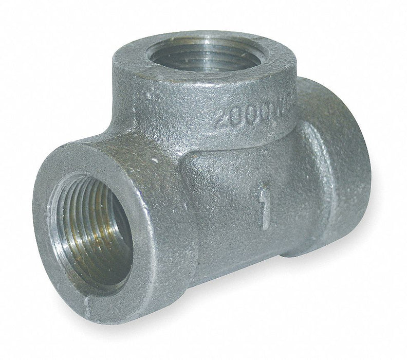 Tee Malleable Iron 1 in NPT Class 300