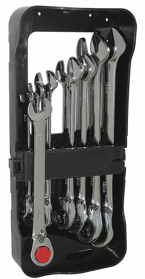 Combo Wrench St CV Steel Chrome Offset