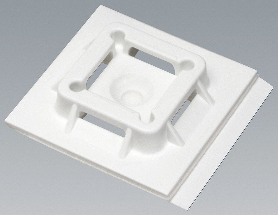 Cable Tie Base 4 Way Natural PK50