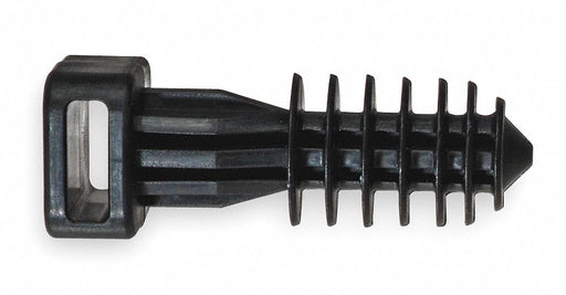 Cable Tie Mount Masonry Black PK100