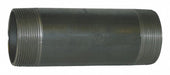 Black Pipe Nipple Threaded 2-1/2x6 In