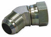 Male Elbow 45 Deg 37 Deg Tube x JIC