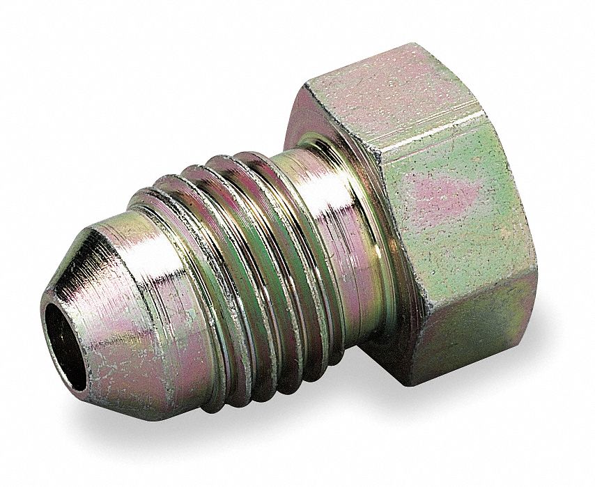 Male Plug 37 Deg Flare x JIC
