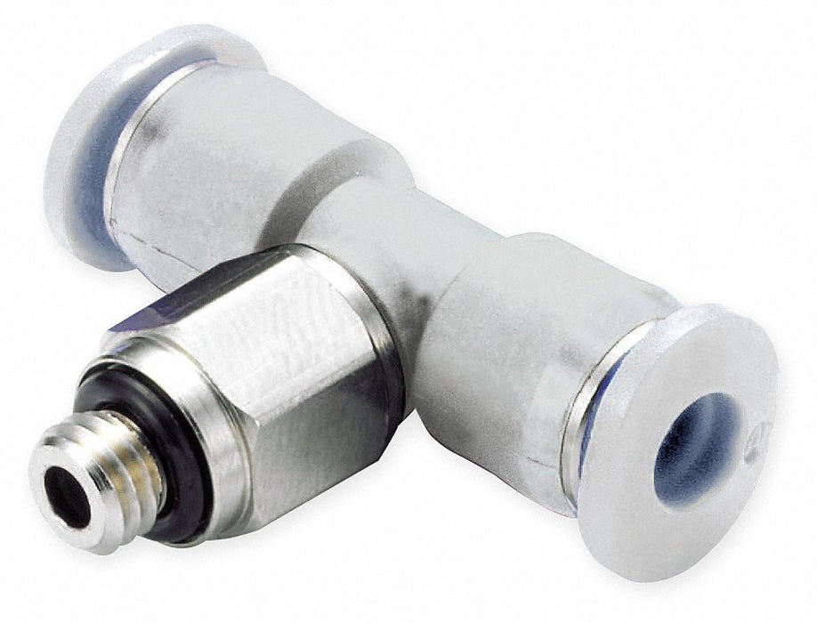 Swivel Tee Push In Tube 1/4 in PK10