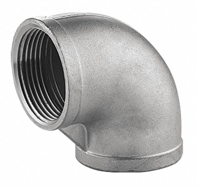 90 Elbow 304 SS 3/8 in FNPT Class 150