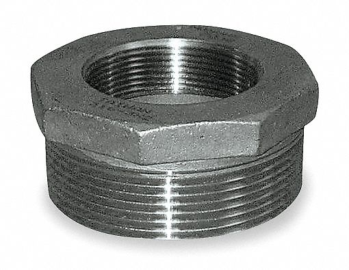 Hex Reducing Bushing 316 SS 2 x 3/8 in