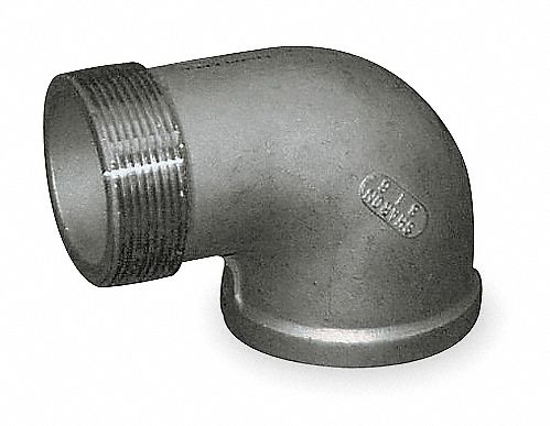 Street Elbow 304 SS 4 in FNPT x MNPT