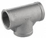 Tee 316 SS 3/8 in Pipe Size Female NPT