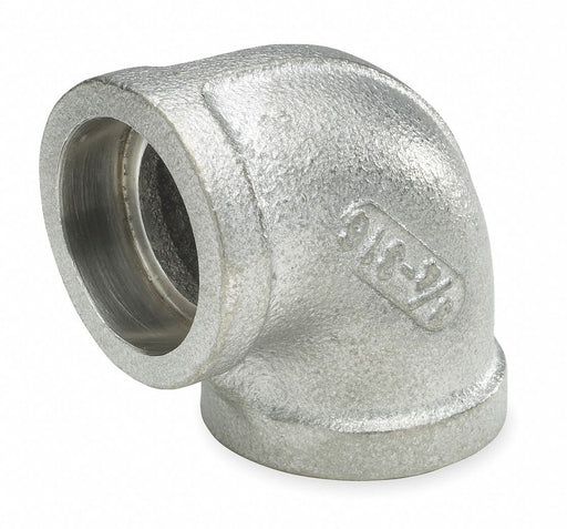 90 Elbow 304 SS 1 1/4 in Class 3000