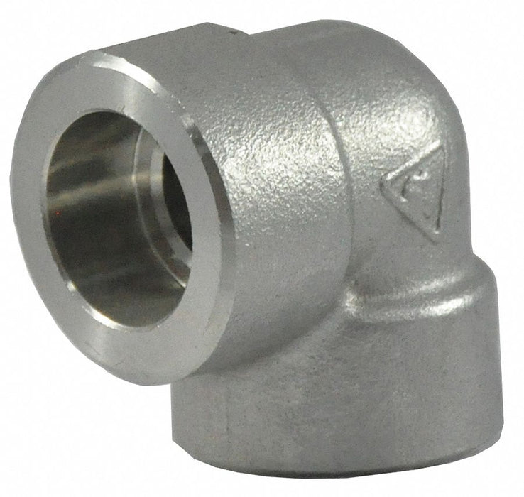 90 Elbow 316 SS 1/2 in Class 3000
