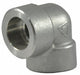 90 Elbow 316 SS 1/2 in Class 3000