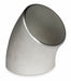 45 Elbow 304L SS 4 Pipe Size Buttweld