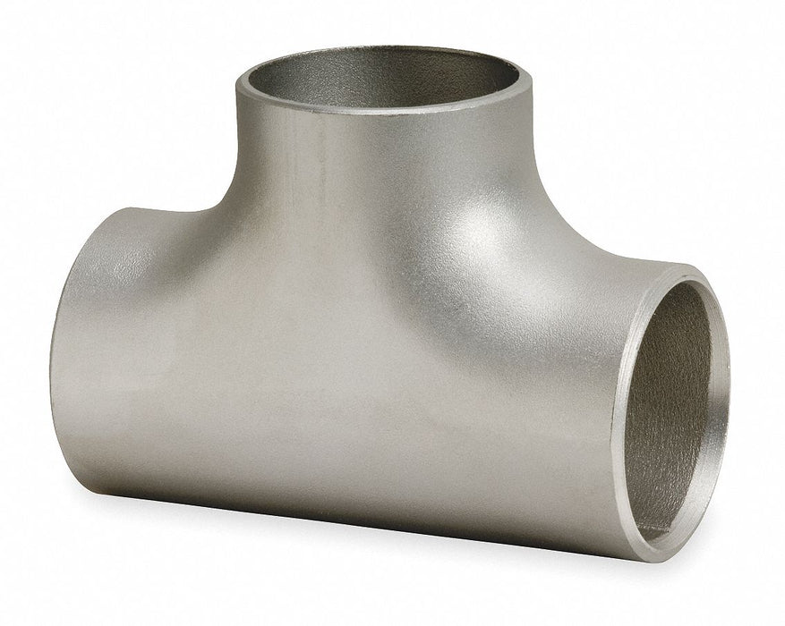 Tee 316L SS 1 1/4 in Pipe Size Buttweld