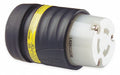 LckCon Strt 20 A Black White Nyl L6-20R