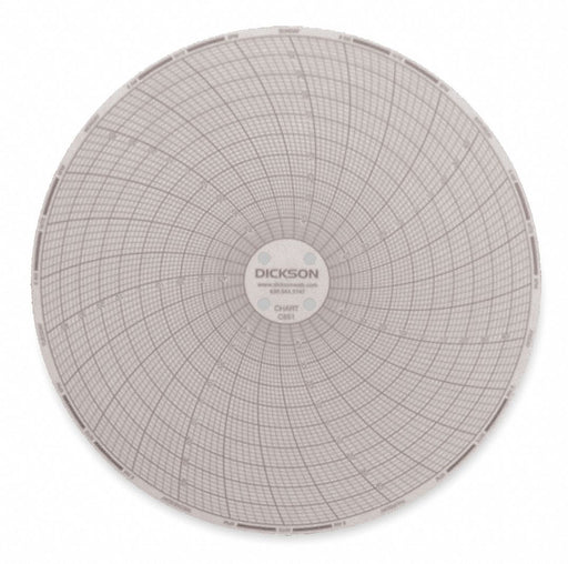 J2666 Circular Paper Chart 7 day 60 pkg