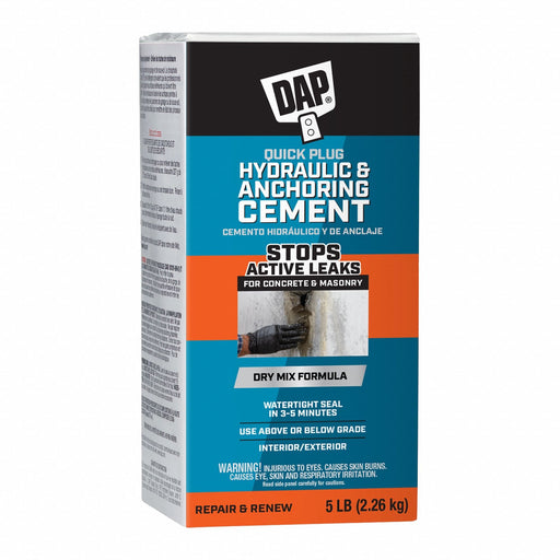 Hydraulic Cement Quick Plug 5 lb