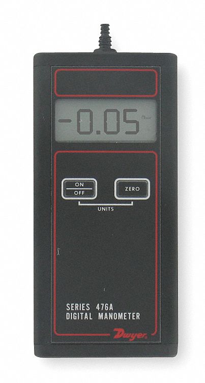Digital Manometer -20 in wc to 20 in wc