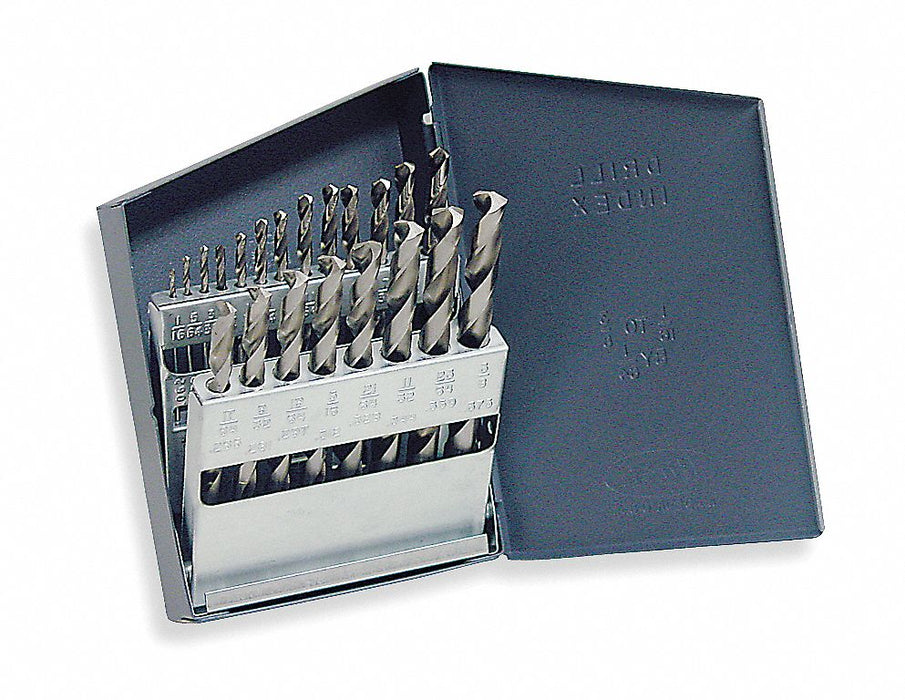 Jobber Drill Set 21 pc HSS