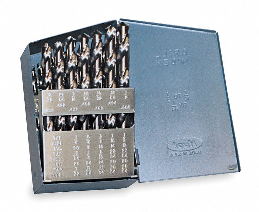 Jobber Drill Set 13 pc Cobalt