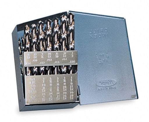 Screw Machine Drill Bit Set 29pc HSS