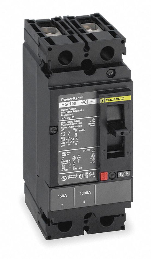 Circuit Breaker 175A 2P 600VAC JD