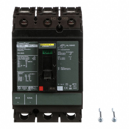 Circuit Breaker 45A 3P 600VAC HD