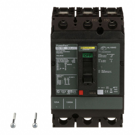 Circuit Breaker 125A 3P 600VAC HG