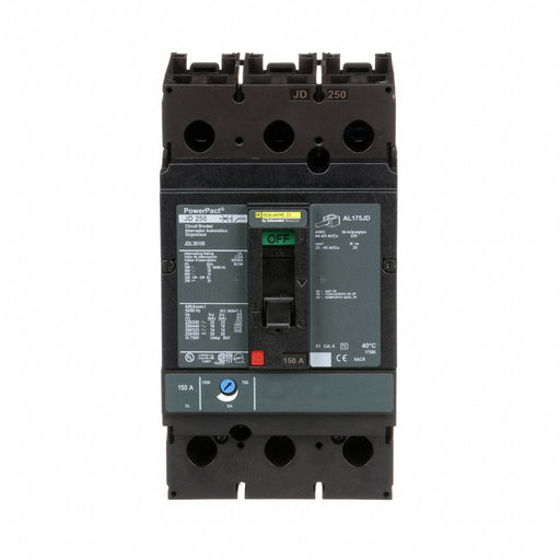 Circuit Breaker 150A 3P 600VAC JD