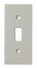 Toggle Faceplate White PVC Plates