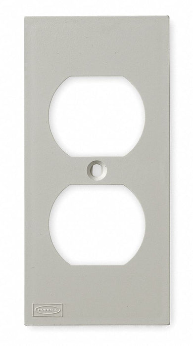 Duplex Faceplate White PVC Plates