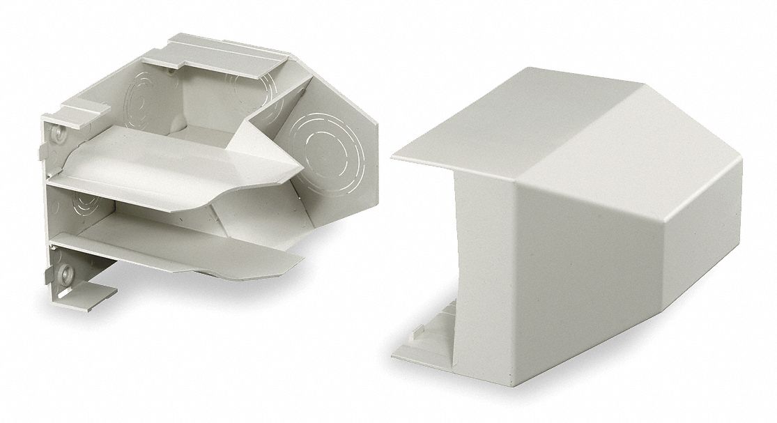 Ceiling Adapter White PVC Base-Trak